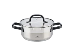 Casserole Infinity Chefs Acier Inoxydable Argenté Aluminium Forgé
