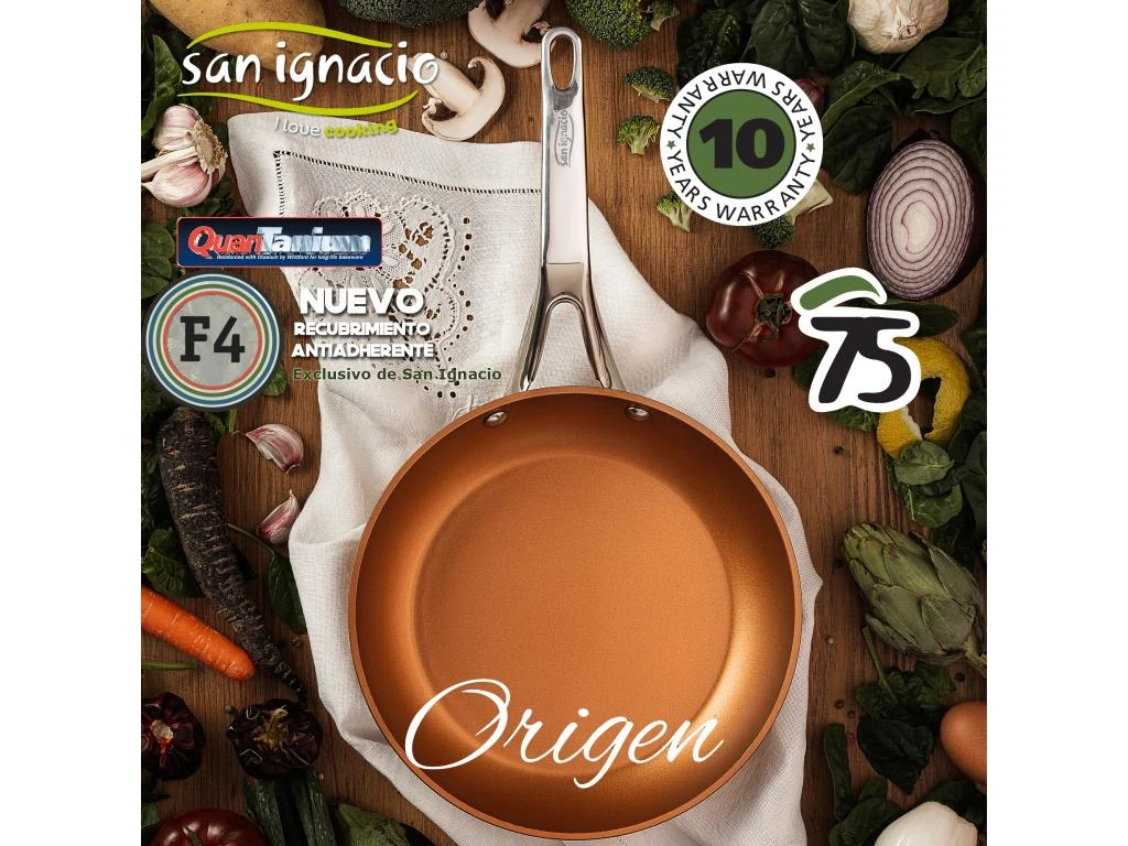 Casserole Avec Couvercle 24x10.4cm Aluminium Forgé Induction, Origen Collection 2 Casserole Avec Couvercle 24x10.4cm Aluminium Forgé Induction, Origen Collection – Image 2