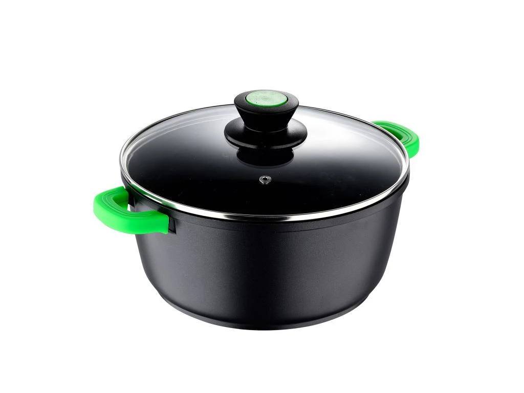 Cocotte 20 X 9 Cm Avec Couvercle Vitoria En Fonte D'aluminium, Adaptée à La Cuisson Par Induction 1 Cocotte 20 X 9 Cm Avec Couvercle Vitoria En Fonte D'aluminium, Adaptée à La Cuisson Par Induction
