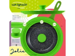 Pack De 3 Casseroles ø20 / 24 Et 28 Cm + Couverts Universel (24,26,28 Cm) Vert -Herman Miller Magasin materiel et ustensile de cuisson 19088209