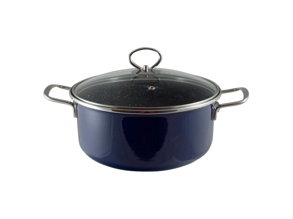 Cocotte De 20 Cm Avec Couverts Avec Revêtement Intérieur En Marbre Et Extérieur En émail Oceania Avec Poignée En Acier Inoxydable 1 Cocotte De 20 Cm Avec Couverts Avec Revêtement Intérieur En Marbre Et Extérieur En émail Oceania Avec Poignée En Acier Inoxydable