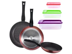 Pack De 3 Casseroles ø20 / 24 Et 28 Cms + Set 3pc Picillable Plastics