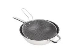 Wok 28cm + Panier à Frire Inox Ind Cercle