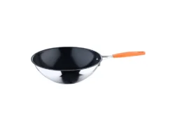 Wok ø28cm Aluminium Forgé Induction Compact -Herman Miller Magasin materiel et ustensile de cuisson 19955357