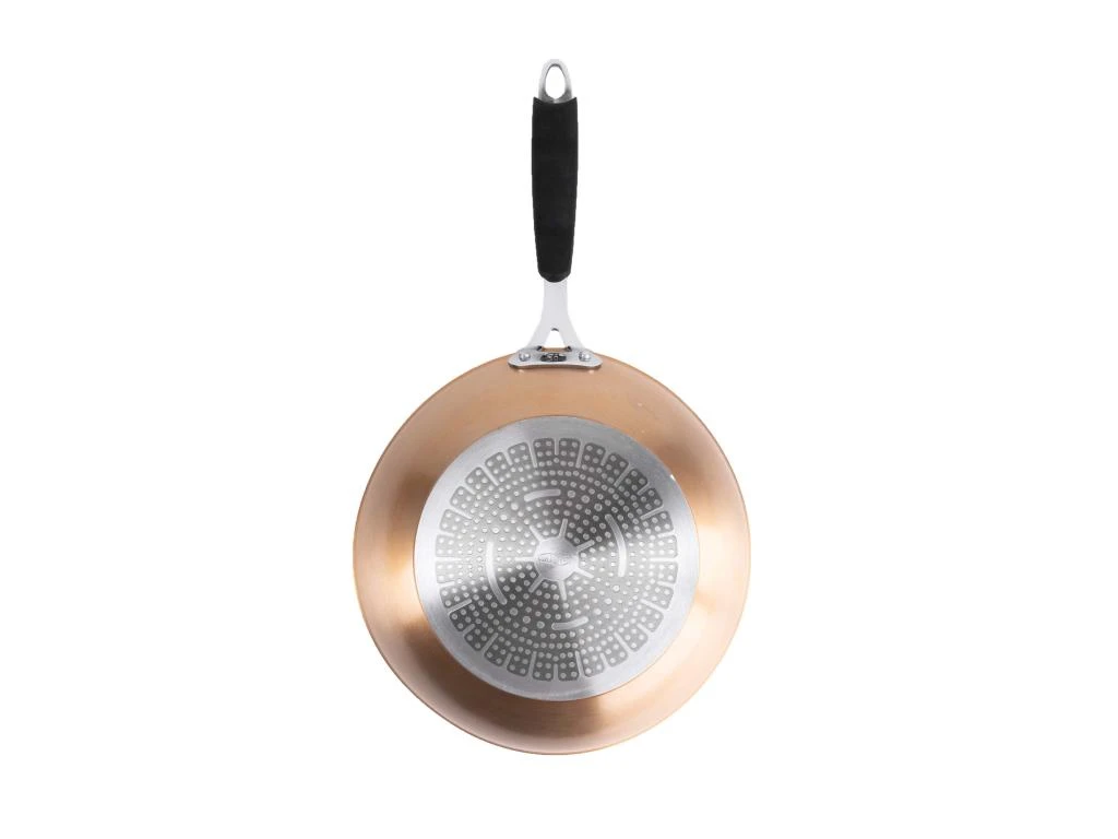 Wok 28x8.0cm Aluminium Ind Cuivre Forgé 4 Wok 28x8.0cm Aluminium Ind Cuivre Forgé – Image 4