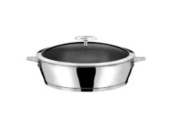 Asana - Sauteuse 28cm Inox Revêtement Anti-adhérent Et Couvercle Universel