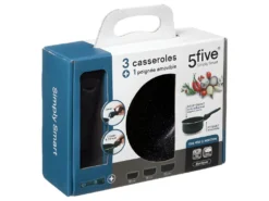 Lot De 3 Casseroles Pierres + Poignées -Herman Miller Magasin materiel et ustensile de cuisson 21291869