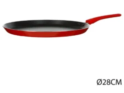 Poêle à Crêpe Essentielle 28 Cm Rouge - FIVE -Herman Miller Magasin materiel et ustensile de cuisson 21292367