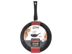 Poêle Alu Forgé Caractère D28 Noir - FIVE 7 Poêle Alu Forgé Caractère D28 Noir - FIVE -Herman Miller Magasin materiel et ustensile de cuisson 21292477