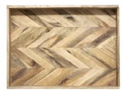 Set De 2 Plateaux En Bois De Manguier -Herman Miller Magasin presentation et service 12402967