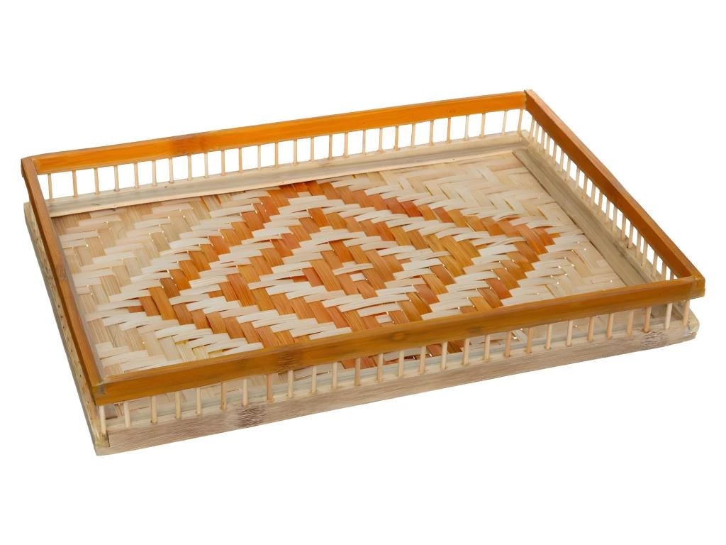 Set De 2 Plateaux En Bambou 2 Set De 2 Plateaux En Bambou – Image 2