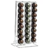 Porte 48 Capsules "Expresso" 29cm Chrome