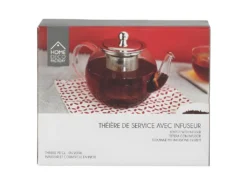 Théière En Verre "Infuseur" 700ml Transparent -Herman Miller Magasin presentation et service 13584357