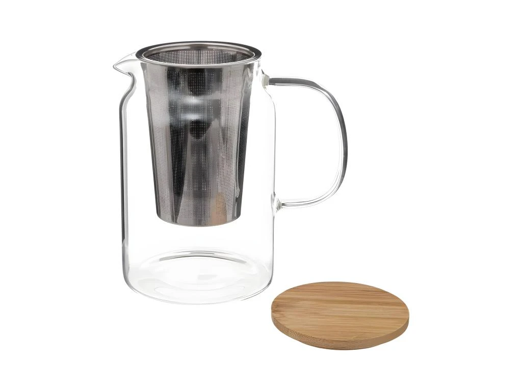 Théière En Verre "Mia" 90cl Transparent 2 Théière En Verre "Mia" 90cl Transparent – Image 2