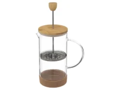 Cafetière En Verre "Couvercle Bambou" 1L Transparent -Herman Miller Magasin presentation et service 13584809
