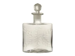 Carafe Design En Verre "Ovale" 22cm Transparent