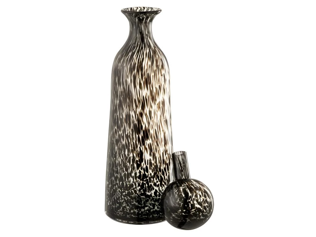 Bouteille Avec Bouchon Design "Vidao" 44cm Noir 2 Bouteille Avec Bouchon Design "Vidao" 44cm Noir – Image 2