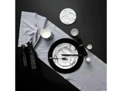 Bouteille En Verre Design "Clapet" 50cl Gris -Herman Miller Magasin presentation et service 13700291