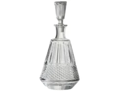 Carafe & Bouchon Design "Geslep" 30cm Transparent