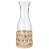 Carafe En Verre "Cannage" 1L Transparent