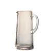 Carafe En Verre Design "Lignes" 1,5L Ambre