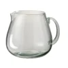 Carafe Design En Verre "Ella" 24cm Transparent
