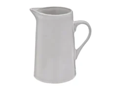 Pichet Design En Faïence "Carmen" 90cl Gris