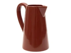Pichet En Céramique "Dolomite" 18cm Terracotta