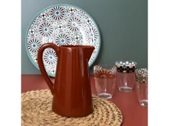 Pichet En Céramique "Dolomite" 18cm Terracotta -Herman Miller Magasin presentation et service 13700789