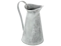 Carafe Vintage à Anse "Zinc" 28cm Gris