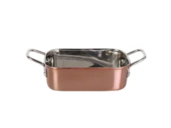 Plat De Présentation "Individuel" 20cm Cuivre