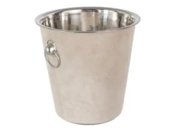 Seau à Glace Rond Design "Tortu" 21cm Beige