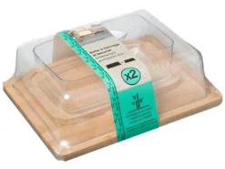 Boite Fromage +Beurrier Bambou Naturel - FIVE -Herman Miller Magasin presentation et service 21291783