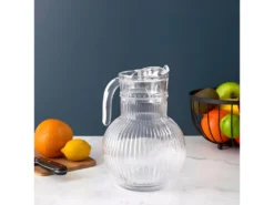 Pichet En Verre Strié 1.8 Litres -Herman Miller Magasin presentation et service 21884165