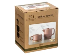 Théière Avec Tasse "Nature" 40cl Terracotta -Herman Miller Magasin presentation et service 21969613