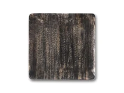 Plat Carré Décoratif Bois Noir Et Or -Herman Miller Magasin presentation et service 22135167