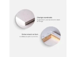 Tableau De Coloriage Arbre En Forme De Coeur Levier De Soleil -Herman Miller Magasin tableau toile 21114085