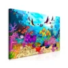 Tableau Pour Enfants Underwater Fun (1 Part) Wide 120x60 Cm