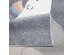 Tapis Pour Chambre D'enfant Gris Motif Ours Blanc 160x230cm -Herman Miller Magasin tapis 12537033