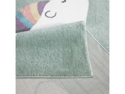 Tapis Pour Chambre D'enfant Vert Motif Ours Blanc 80x150cm -Herman Miller Magasin tapis 12537203