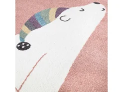 Tapis Pour Chambre D'enfant Rose Motif Ours Blanc 160x230cm -Herman Miller Magasin tapis 12537281