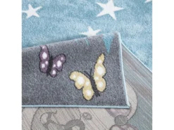 Tapis Pour Chambre D'enfant Ourson Bleu Et Blanc 140x200cm -Herman Miller Magasin tapis 12537303