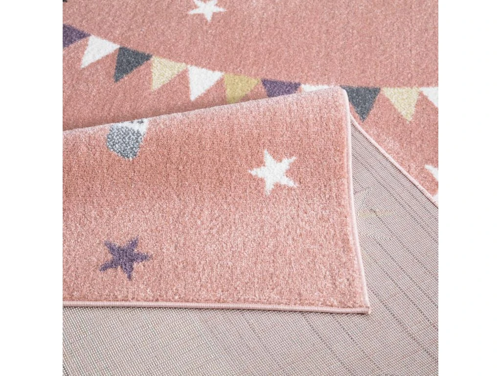 Tapis Pour Chambre D'enfant Cheval Rose Et Blanc 80x150cm 5 Tapis Pour Chambre D'enfant Cheval Rose Et Blanc 80x150cm – Image 5