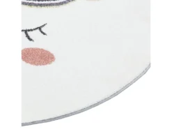 Tapis Rond Pour Chambre D'enfant Nuage Mignon Gris Et Blanc 120x120cm -Herman Miller Magasin tapis 12537631