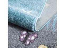 Tapis Pour Chambre D'enfant Ourson Bleu Et Blanc 190x280cm -Herman Miller Magasin tapis 12537729