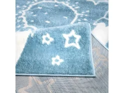 Tapis Pour Chambre D'enfant Astronaute Bleu Et Blanc 160x230cm -Herman Miller Magasin tapis 12537773
