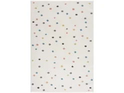 Tapis Pour Chambre D'enfant Crème Motifs Terrazzo 80x150cm