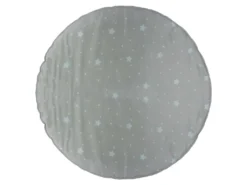 Tapis Déco Enfant "Étoiles" 120cm Gris -Herman Miller Magasin tapis 13813277