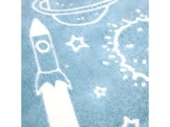 Tapis Pour Chambre D'enfant Astronaute Bleu Et Blanc 190x280cm -Herman Miller Magasin tapis 15070629