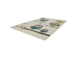Tapis Tissé Sona 2054 Ivoire Turquoise - 160 X 230 Cm -Herman Miller Magasin tapis 15141291